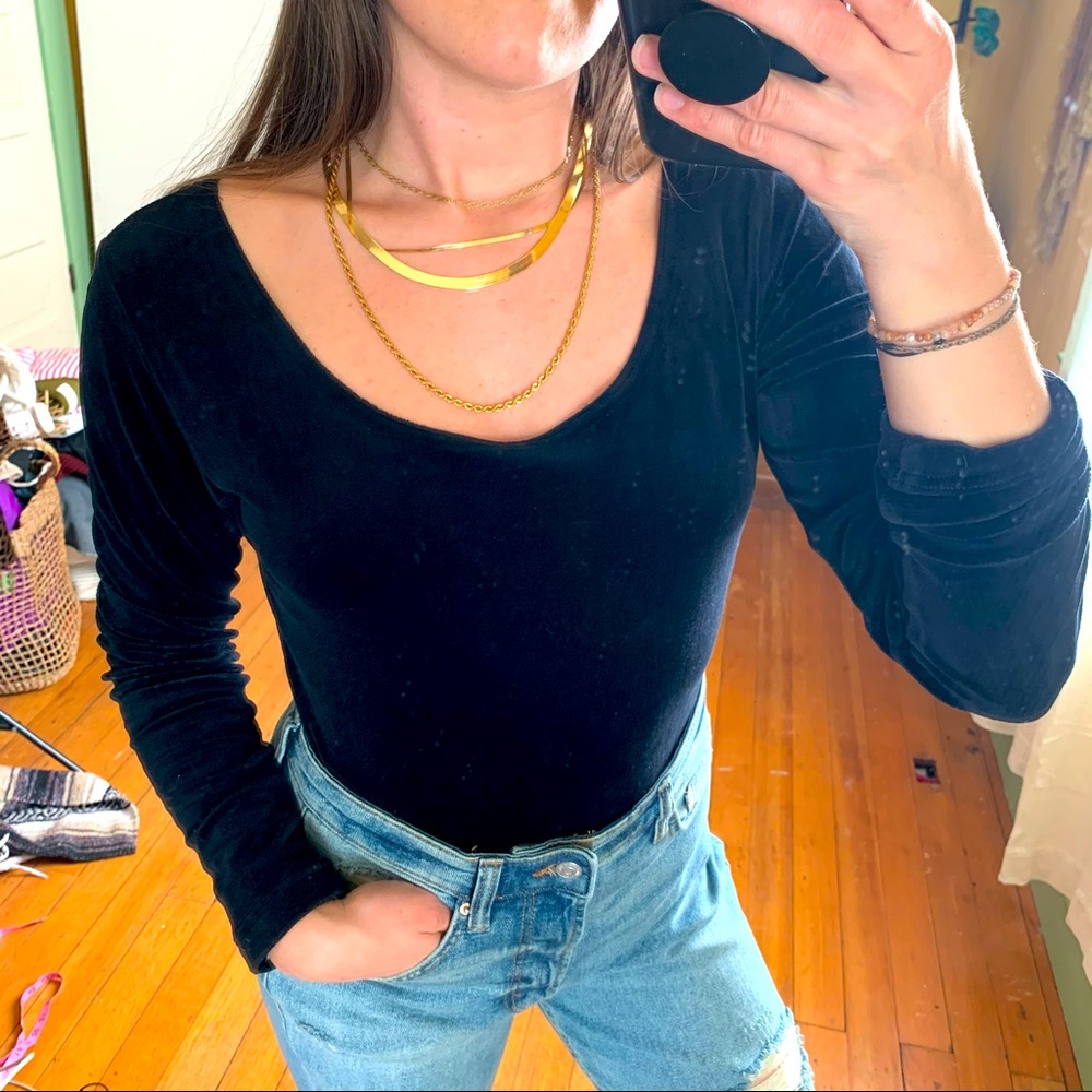 Velvet ESPIRIT scoop neck